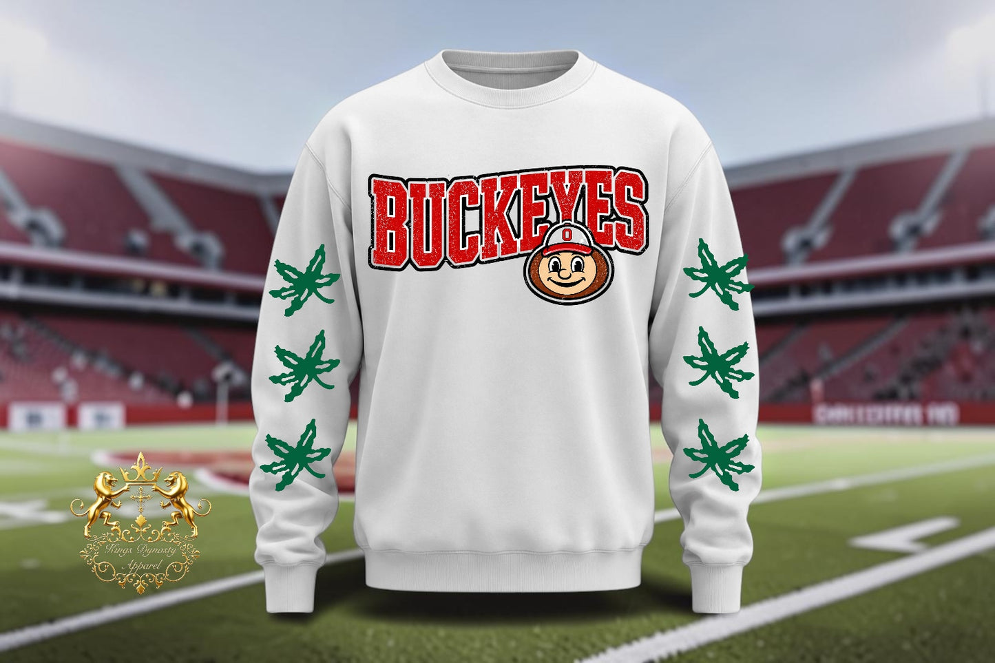 Buckeyes leaf Design