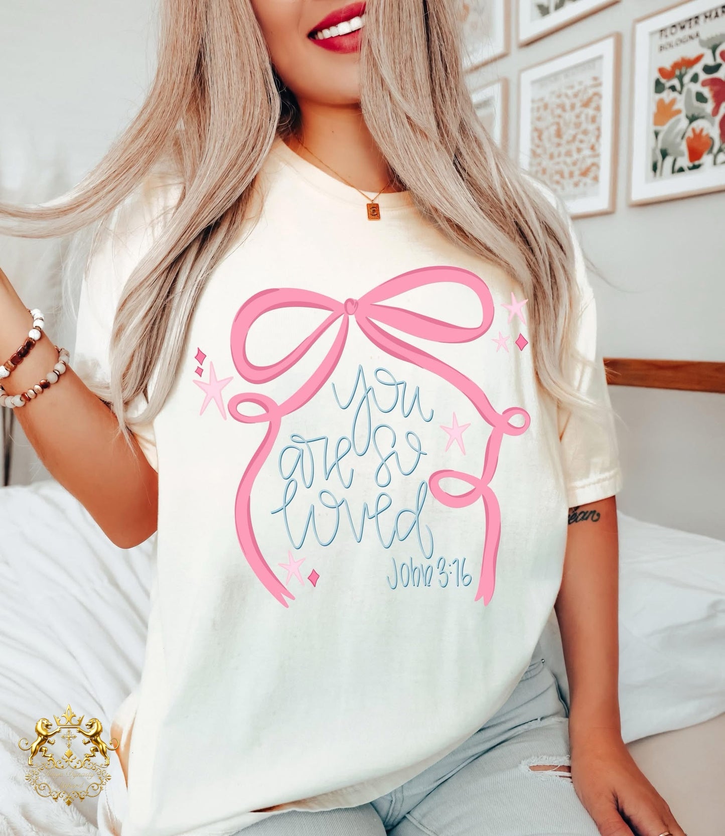 Pink Bow You Are So Loved